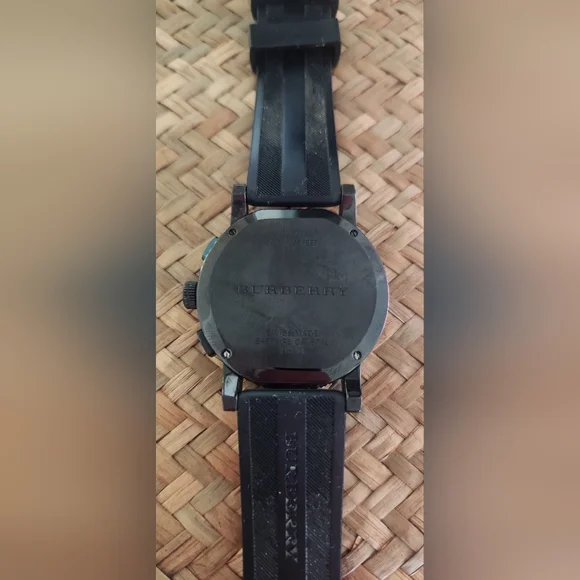Burberry Black Chronograph Watch